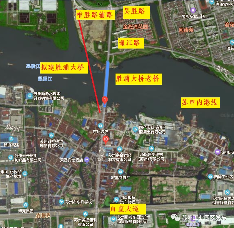 苏州■盼望已久，苏州这座大桥终于要来了！