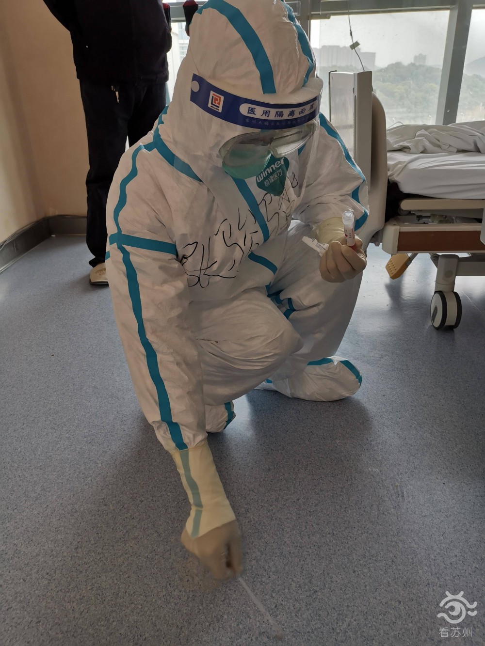 叮咚!蒙古国的羊 苏州援湖北白衣战士已签收!