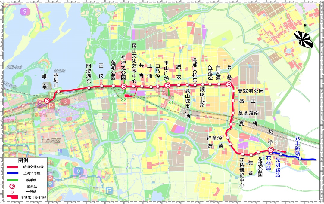 昆山312国道全程线路图图片