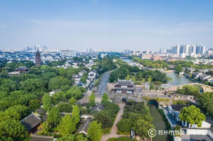 漫步苏州环古城河步道，解锁古城徒步乐趣！---姑苏城 igusu