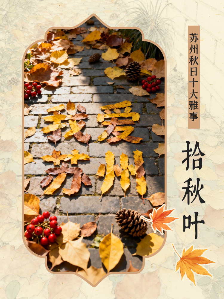 苏州秋日十大雅事 | 低头！拾秋叶---姑苏城 igusu